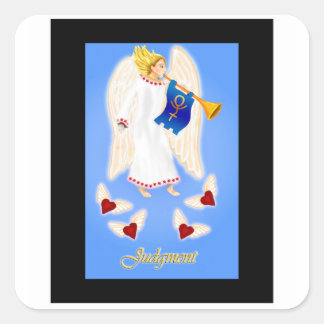 Dom - Sticker Fyrkantigt Klistermärke