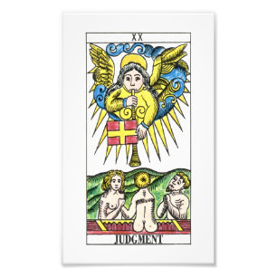 Dom Tarot Card Fototryck