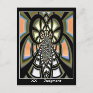 Dom Tarot Card Vykort