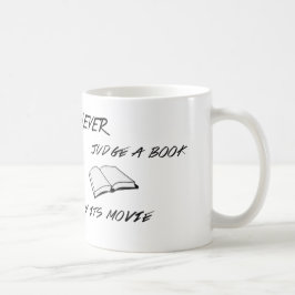 Döma inte en bok efter dess film-mugg kaffemugg
