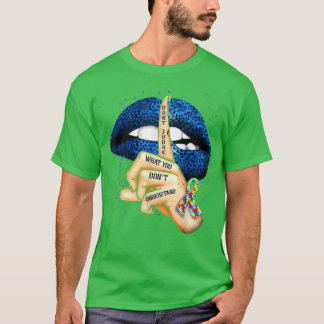 Doma inte vad du inte förstår Autism Medveten T Shirt