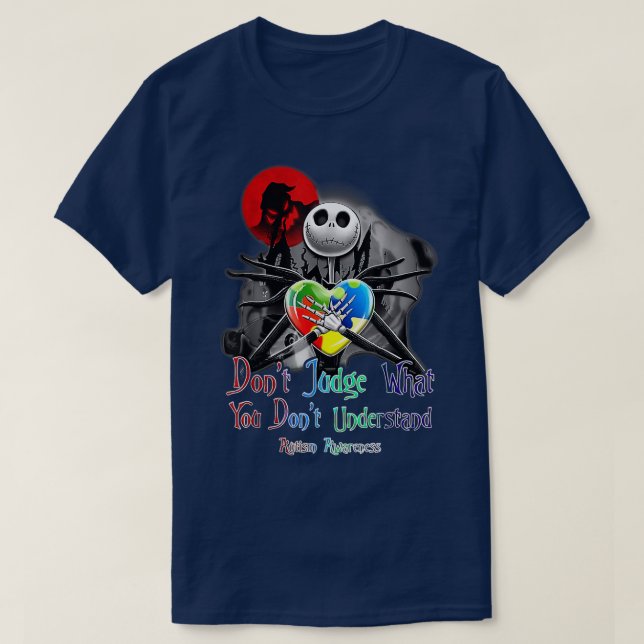Doma inte vad du inte förstår, Skeleton Au T Shirt (Design framsida)
