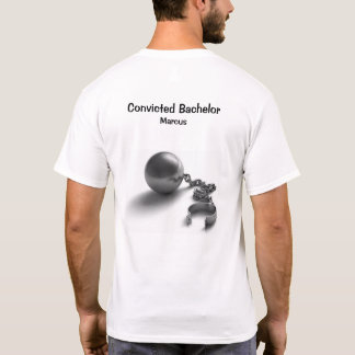 Domad Bachelor Boll och kedja T Shirt