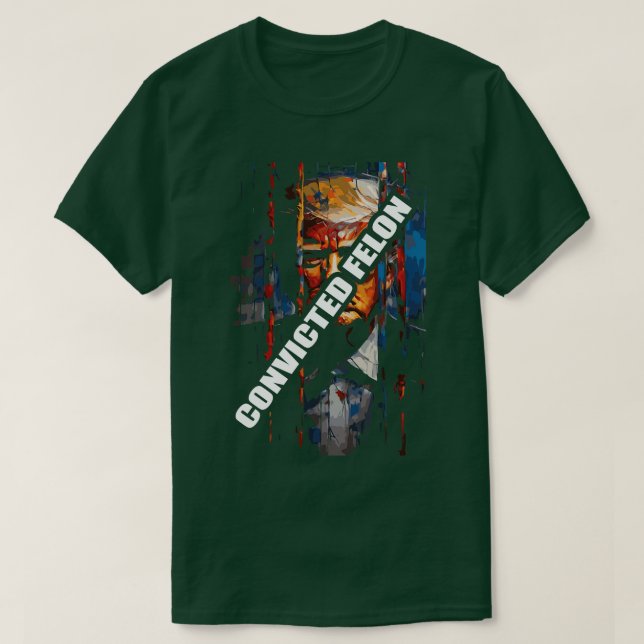 Domad Felon Trump T Shirt (Design framsida)