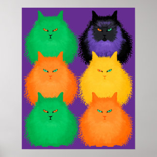 Domande katter poster