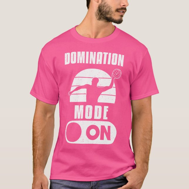 Domänläge på Vatten Polo T Shirt (Framsida)