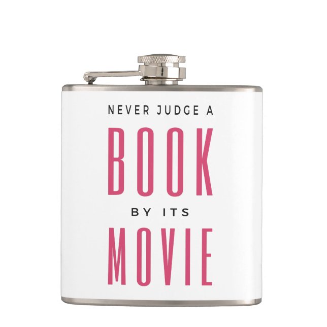 Domar aldrig en Bok efter film jag är. Fickplunta (Framsidan)