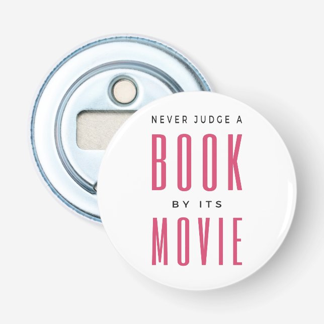 Domar aldrig en Bok efter film jag är. Flasköppnare (Framsidan)