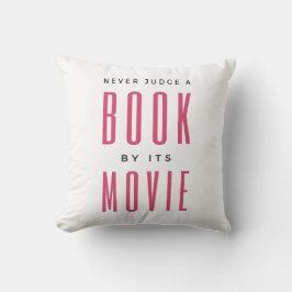 Domar aldrig en Bok efter film jag är. Kudde