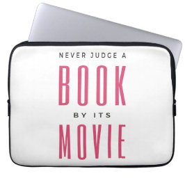 Domar aldrig en Bok efter film jag är. Laptop Fodral