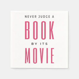 Domar aldrig en Bok efter film jag är. Pappersservett