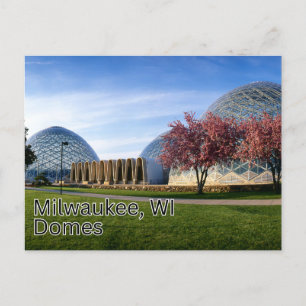 Domar i Milwaukee WI Postcard Vykort