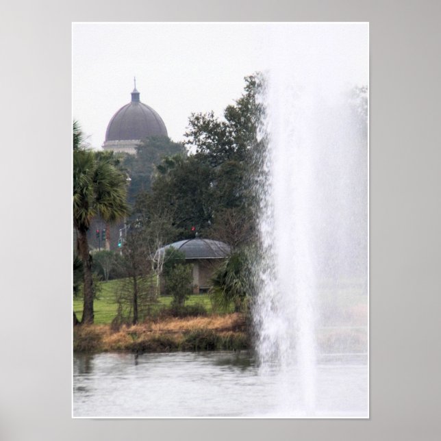 Domar i parken poster (Framsidan)