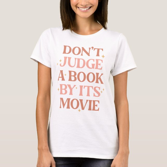 Domar inte A Bok efter filmen T Shirt (Framsida)
