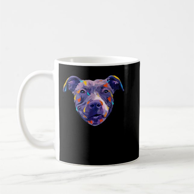 Domar inte min Pitbull och jag vill inte döma dina Kaffemugg (Vänster)