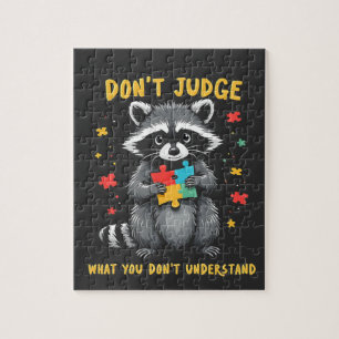 Domar inte vad du inte förstår Raccoon Pussel