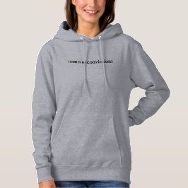 Domar Kvinnors grundläggande hodie T Shirt