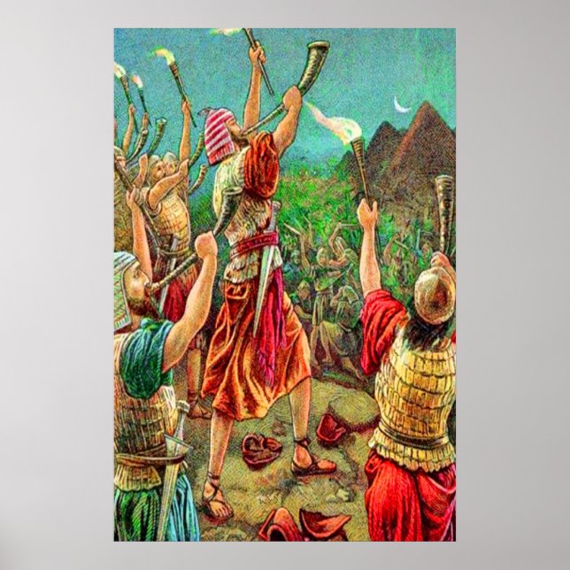 Domare 7 Gideons 300 Manar poster (Framsidan)