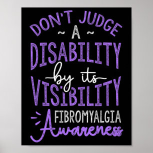 Domare A Disability Fibromyalgia Awareness Poster
