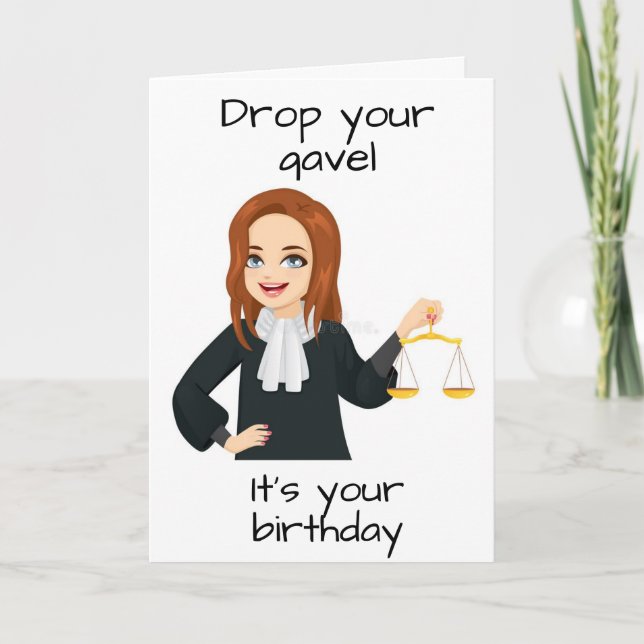 **DOMARE** CELEBRATES " HER BIRTHDAY' CARD KORT (Framsida)