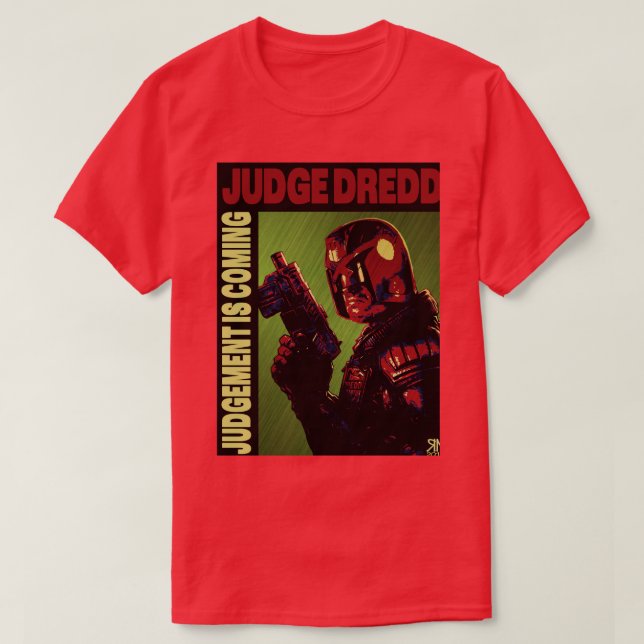 Domare Dredd T Shirt (Design framsida)