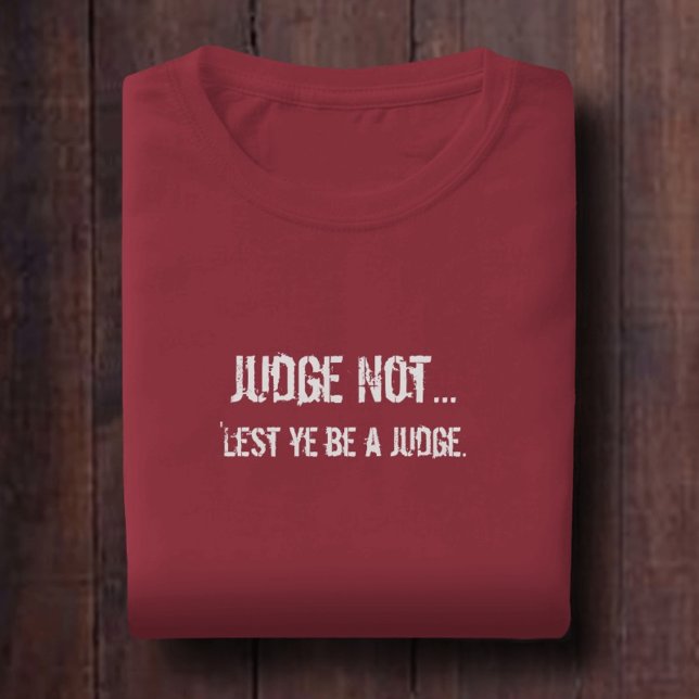Domare ej TShirt T-shirt (Skapare uppladdad)