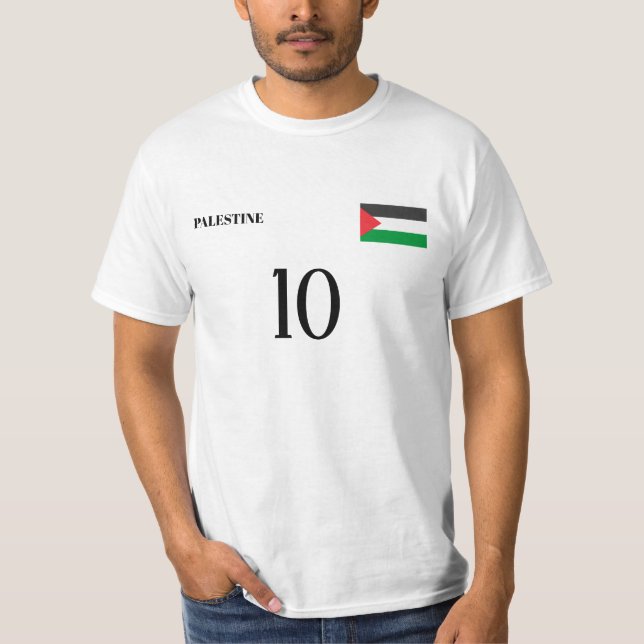 Domare för Palestinas nationella fotbollslag T Shirt (Framsida)