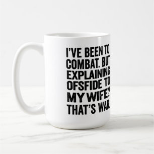 Domare & Fotbollspappas humor   Offsideregeln  Kaffemugg