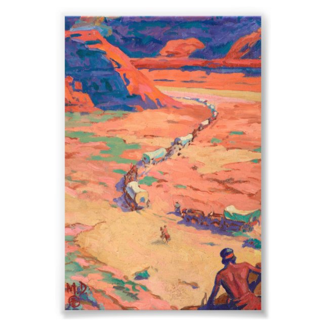 Domare från Maynard Dixon Fototryck (Framsidan)
