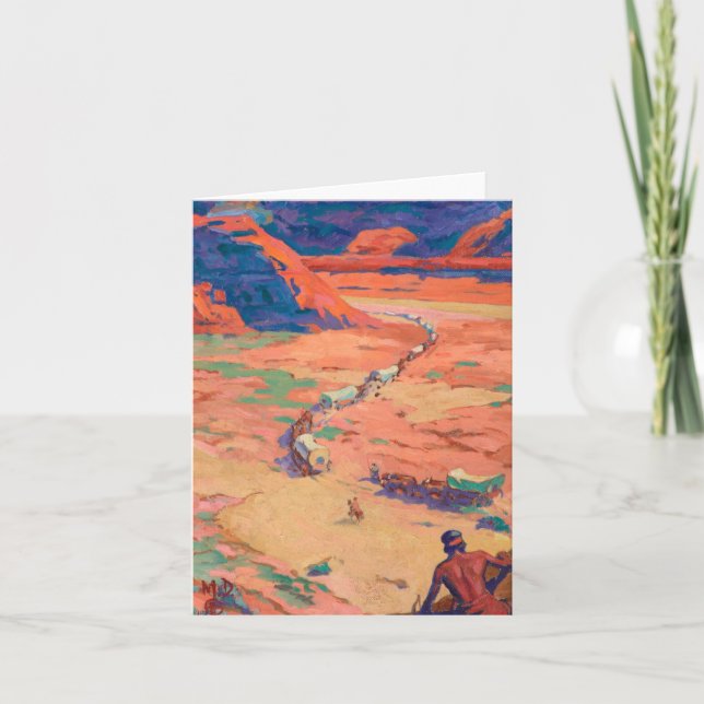 Domare från Maynard Dixon Tack Kort (Framsida)