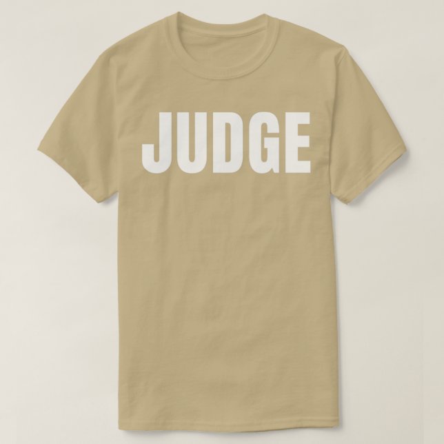Domare Funny Job Title Profement Birthday Gift Ide T Shirt (Design framsida)