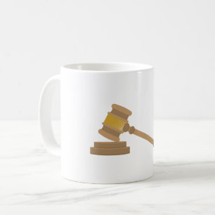 Domare Gavel Kaffemugg