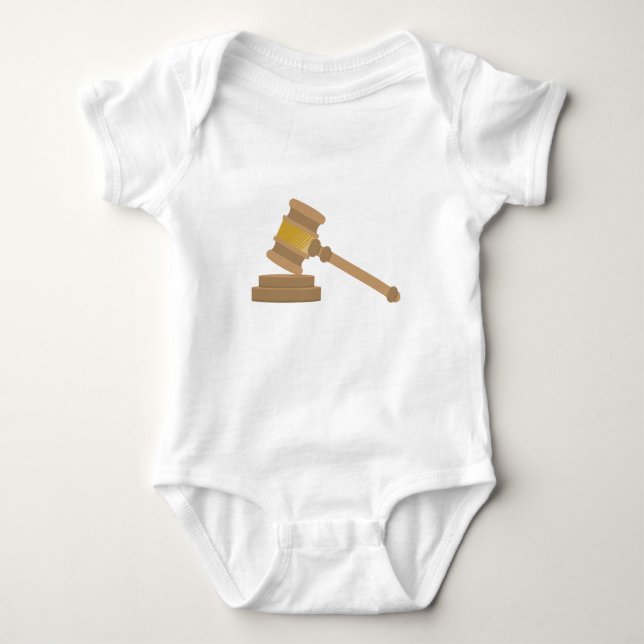 Domare Gavel T Shirt (Framsida)