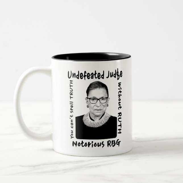 Domare i RBG utan nederlag Två-Tonad Mugg (Vänster)