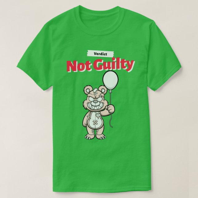 Domare Not Guilty Criminal Defence Funny Lawyer S T Shirt (Design framsida)