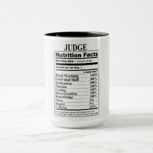 Domare Nutrition Facts Mugg