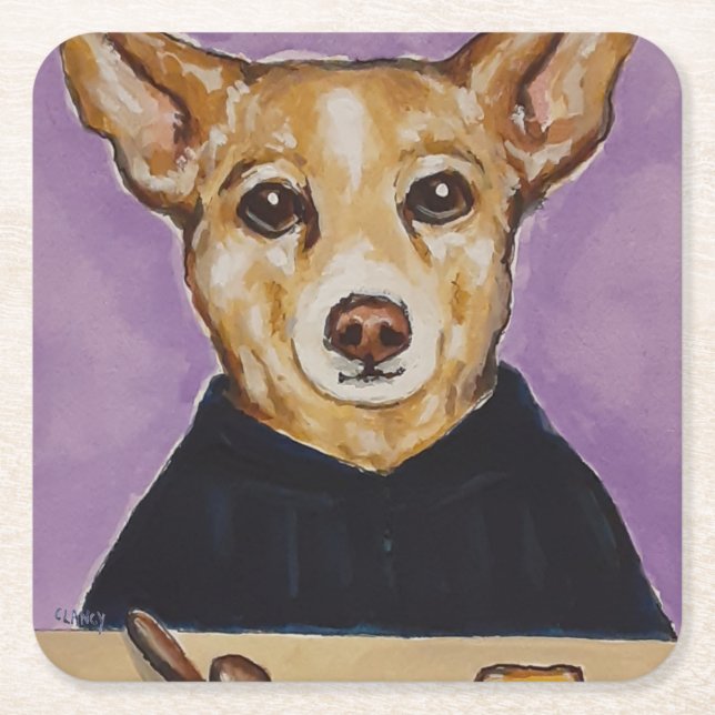 Domare papper underlägg (Framsidan)