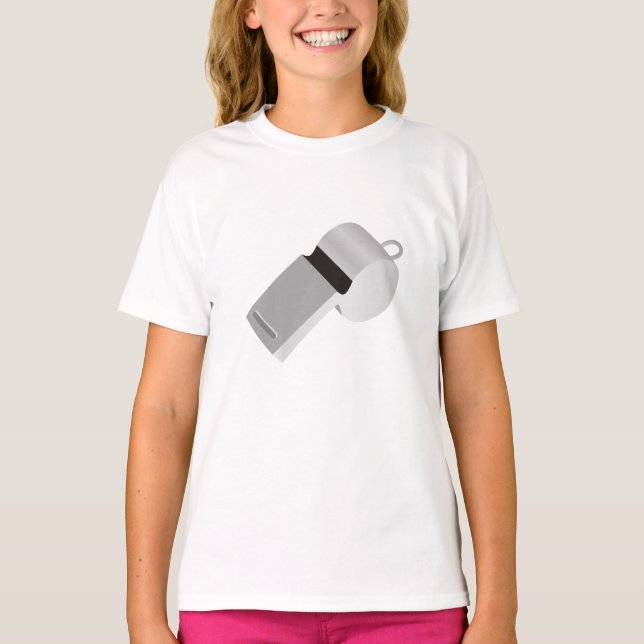 Domare Vissla Flickor T-Shirt (Framsida)