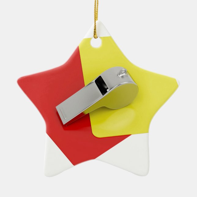 Domareattribut Julgransprydnad Keramik (Framsidan)