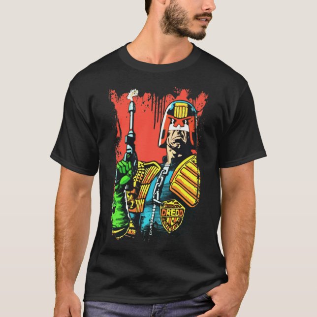 Domaredd komisk rolig present rolig t shirt (Framsida)