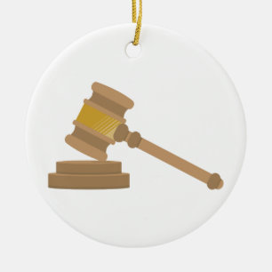 DomareGavel Julgransprydnad Keramik