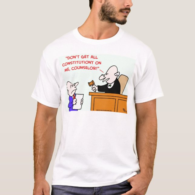 domarekonstitution tee shirt (Framsida)