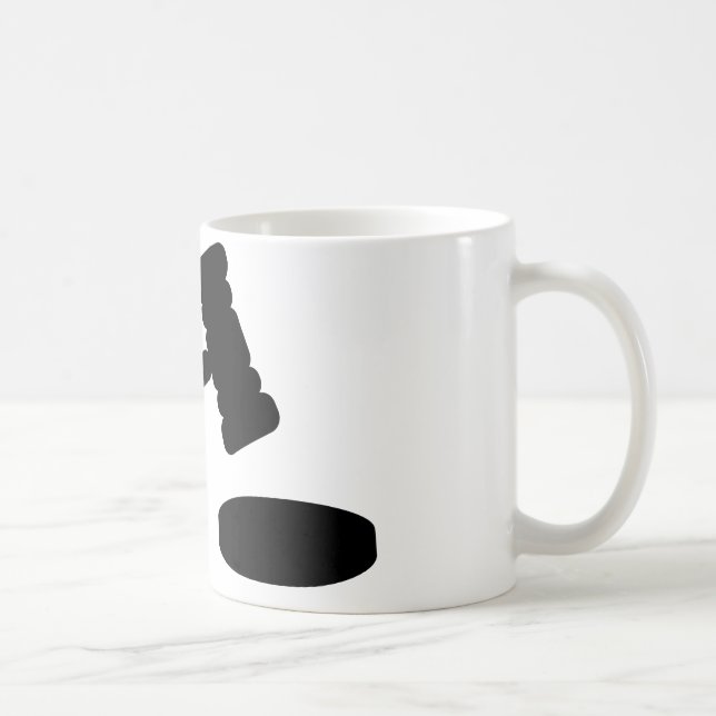 Domaren bultar kaffemugg (Höger)