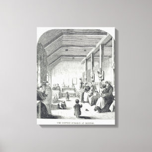 Domaren Nursery i Brixton från "Brottsmålsdomstole Canvastryck
