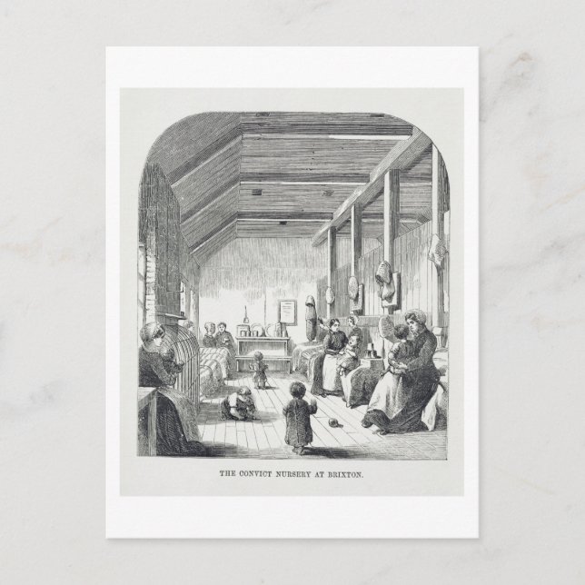 Domaren Nursery i Brixton från "Brottsmålsdomstole Vykort (Framsida)