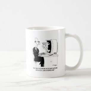 Domaretecknad 7496 kaffemugg