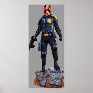 domarhjälten i den bedrövliga tecknaden poster