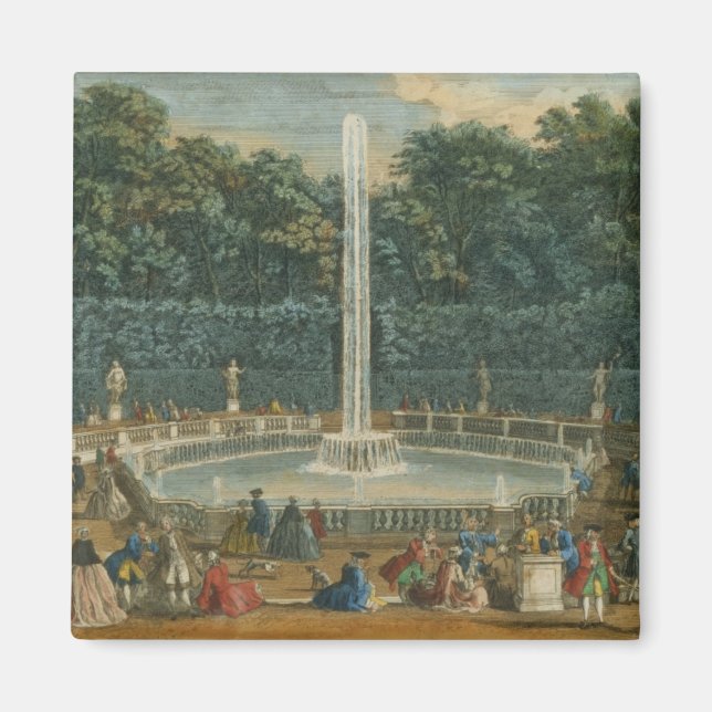 Domarna i Garden vid Versailles, pub. av Lau Magnet (Framsidan)