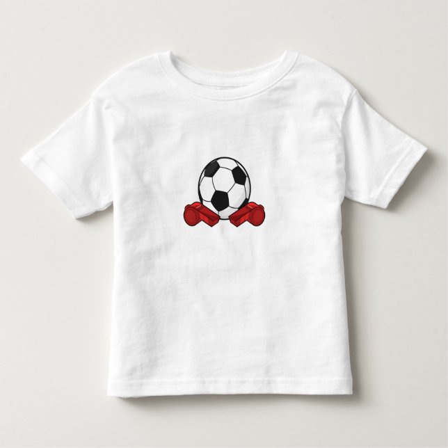 Domarviska & Fotboll T Shirt (Framsida)