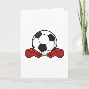 Domarvissla & Fotboll Kort